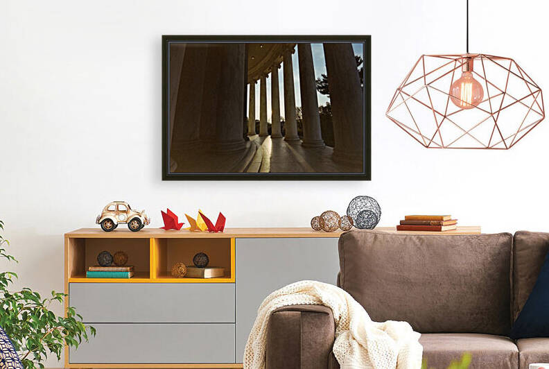 Jefferson Memorial Columns by VMC Photography