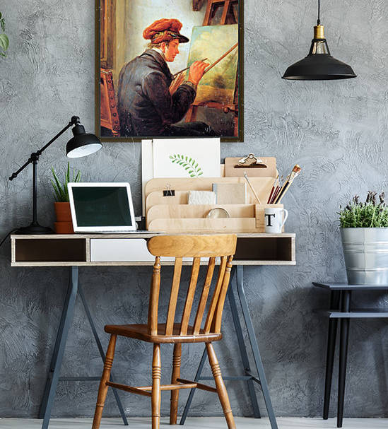 The artist son by Abraham van Strij