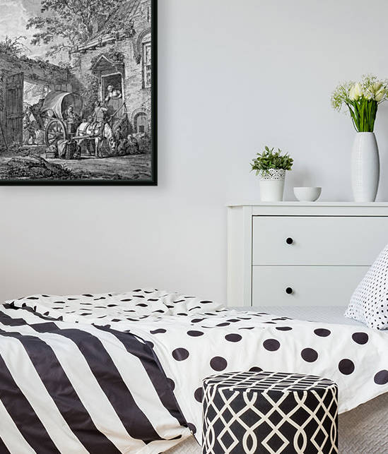 Stop for an Inn by Abraham van Strij