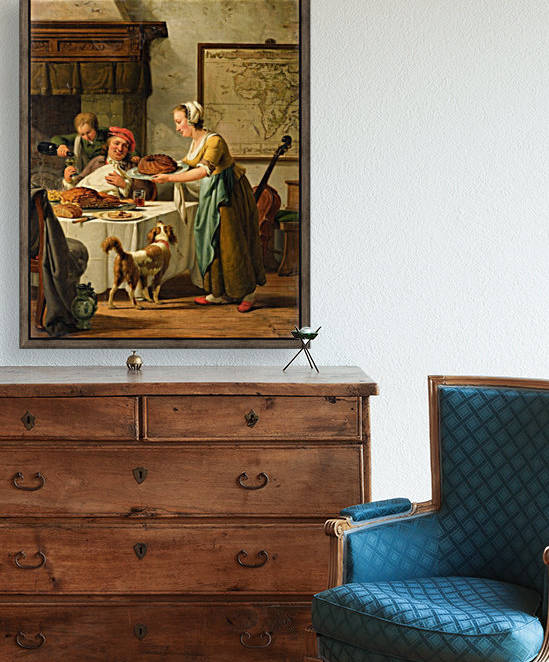 The Gourmet by Abraham van Strij