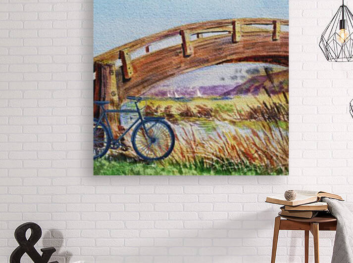 Bicycle Bridge Marina  by Irina Sztukowski