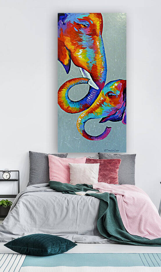 Love elephants by Olha Darchuk 