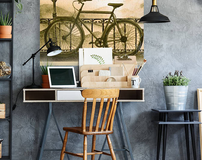 Retro Bicycle by Irina Sztukowski