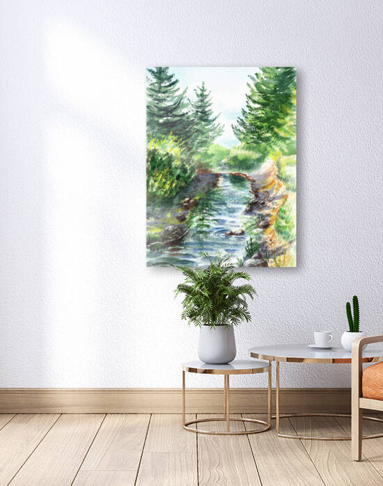 Forest Creek by Irina Sztukowski