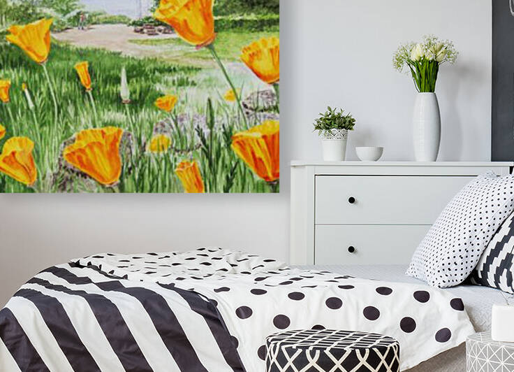 California Poppies by Irina Sztukowski