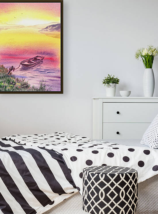 Sunrise At The Lake by Irina Sztukowski