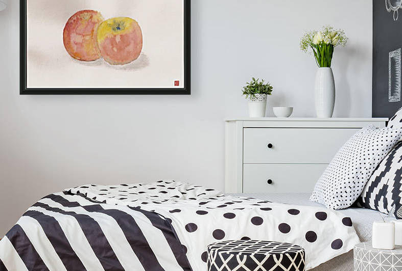 2 red apples by Peter McGill