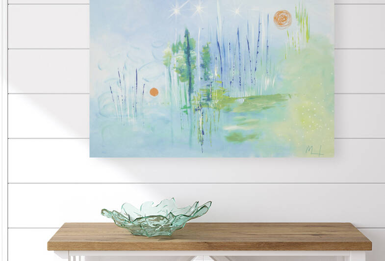 Refreshing escape. by Martine Harris