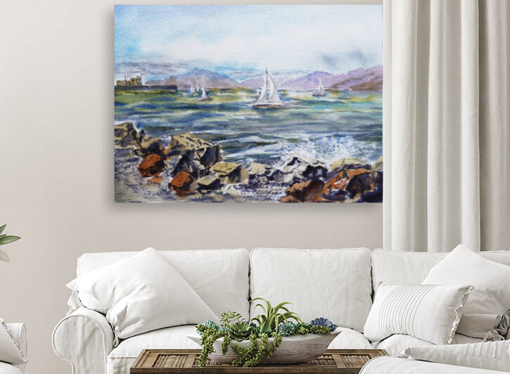 San Francisco Bay by Irina Sztukowski