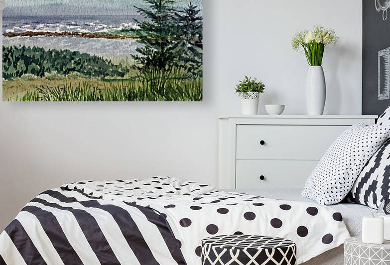 Pacific Ocean Shore by Irina Sztukowski