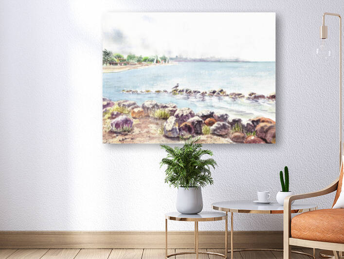 Crab Cove Alameda California by Irina Sztukowski