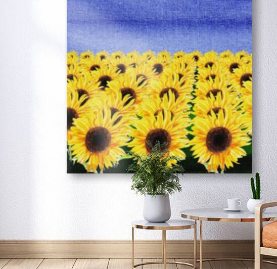 Sunflowers Field by Irina Sztukowski