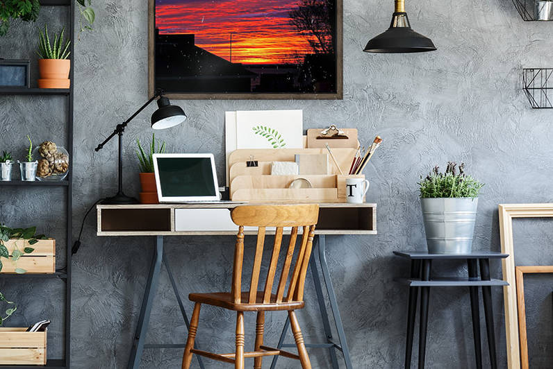 Red Sky at Morn by Sue Bonior