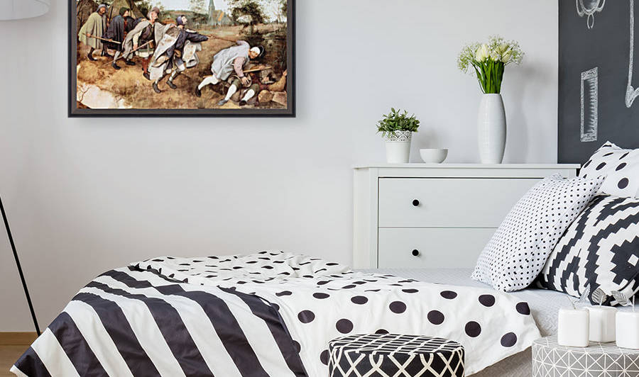 Parabal of the blind men by Pieter Bruegel