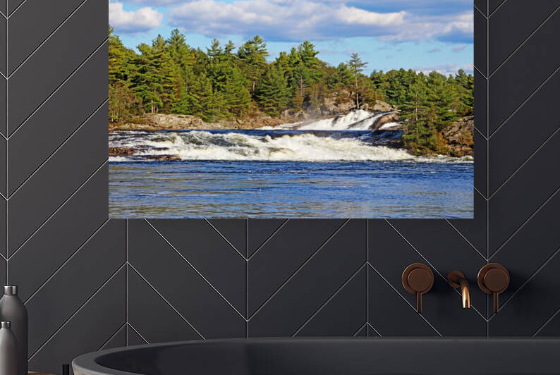 Moon Falls I by Deb Oppermann