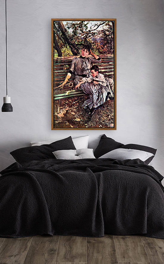 In the garden by Giovanni Boldini