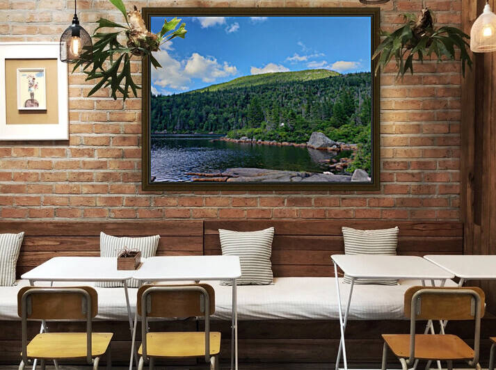 Lake on Top of A Mountain by Malin Linford