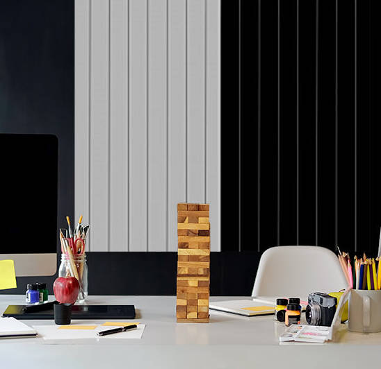 Plain Black and White Lines by rizu_designs