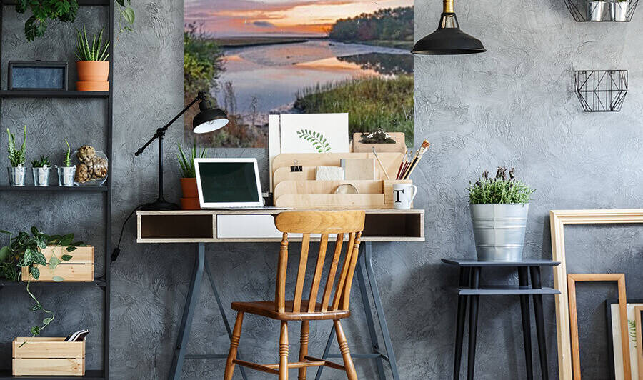 Scarborough Marsh Sunrise by Dave Therrien