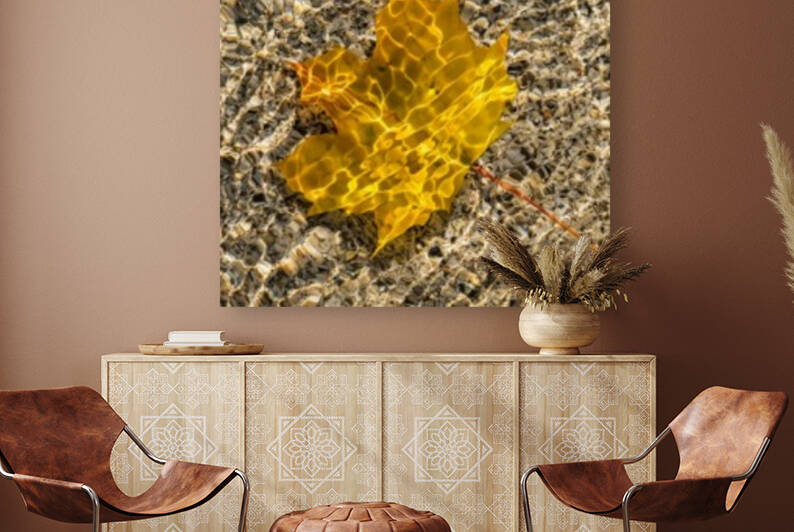 Jewel Toned Autumn in Silky Golden Yellow by GeorgiaM