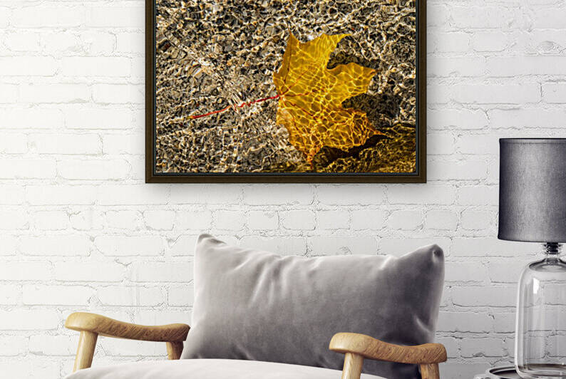 Jewel Toned Autumn in Rippled Golden Satin by GeorgiaM