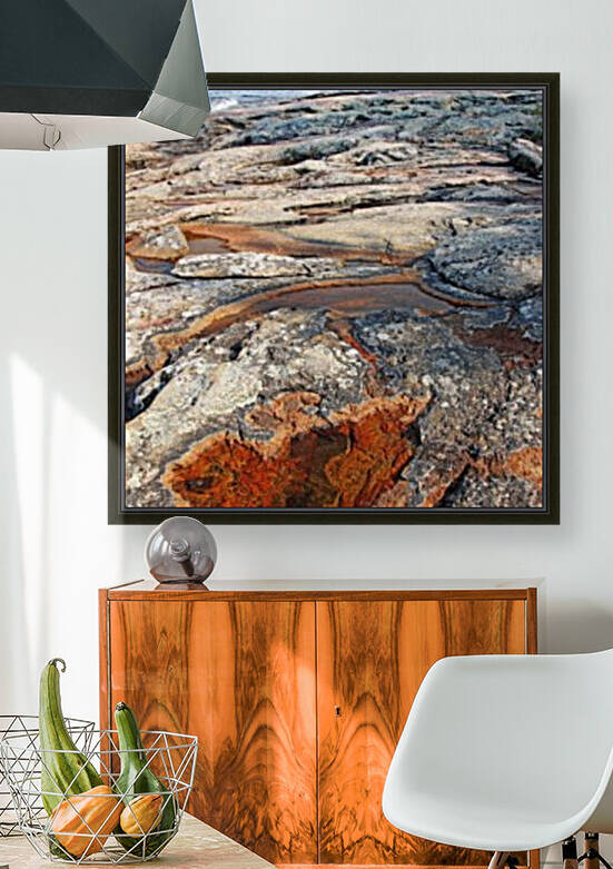 The Rock Of Wreck Island VI by Deb Oppermann