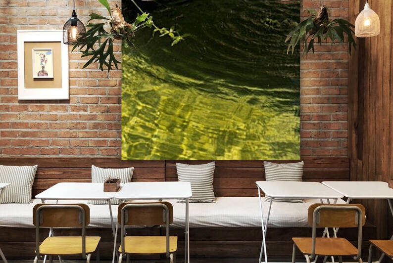 Jewel Toned Fountain - Resplendent Peridot and Deep Green Emerald by GeorgiaM