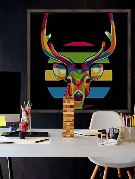 Deer Portrait by wpaprint