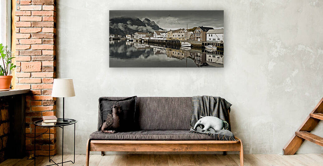 Fishing village, Lofoten, Norway by Assaf Frank