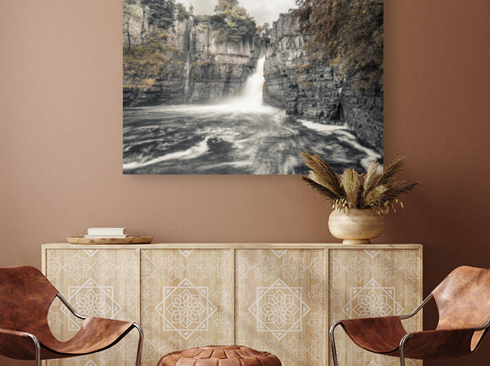 High Force waterfall, North Pennines, Yorkshire, UK by Assaf Frank