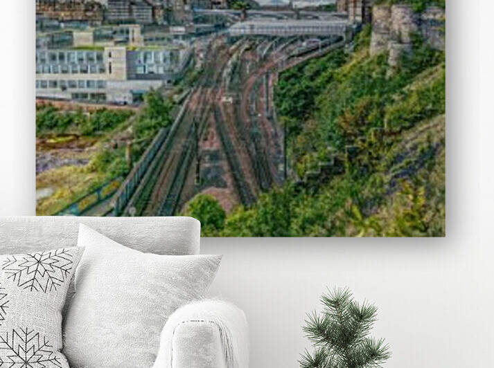 Edinburgh Cityscape, Scotland by Assaf Frank