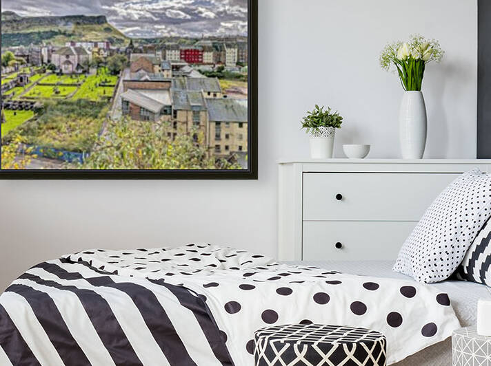 Edinburgh Cityscape, Scotland by Assaf Frank