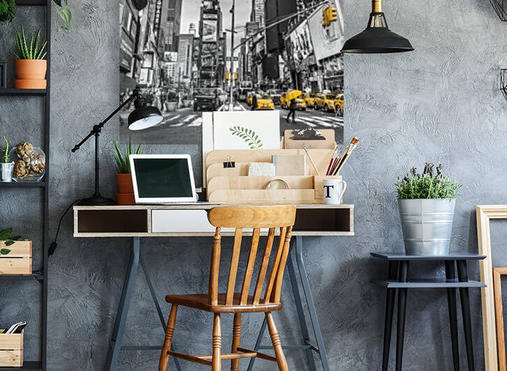 Traffic signal on broadway Times Square,  Manhattan, New York City by Assaf Frank