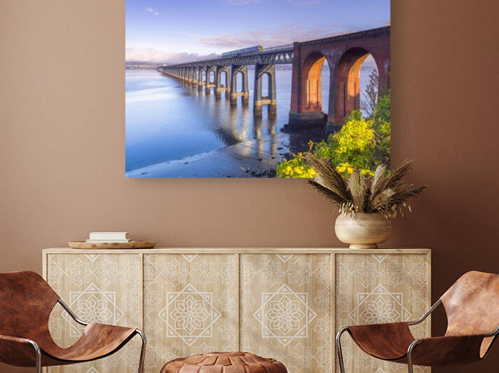 Tay Rail Bridge, Dundee, Scotland by Assaf Frank