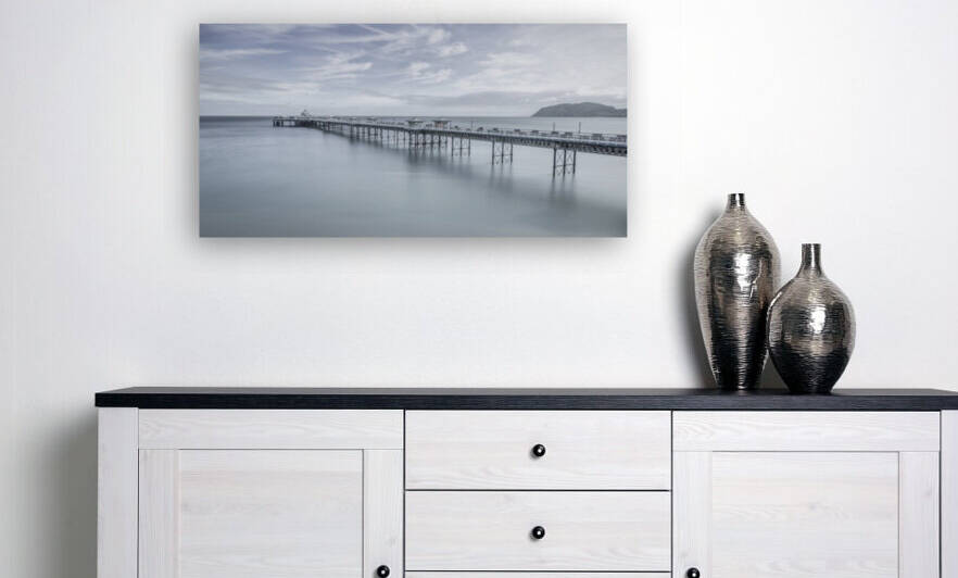 Llandudno Pier, North Wales by Assaf Frank