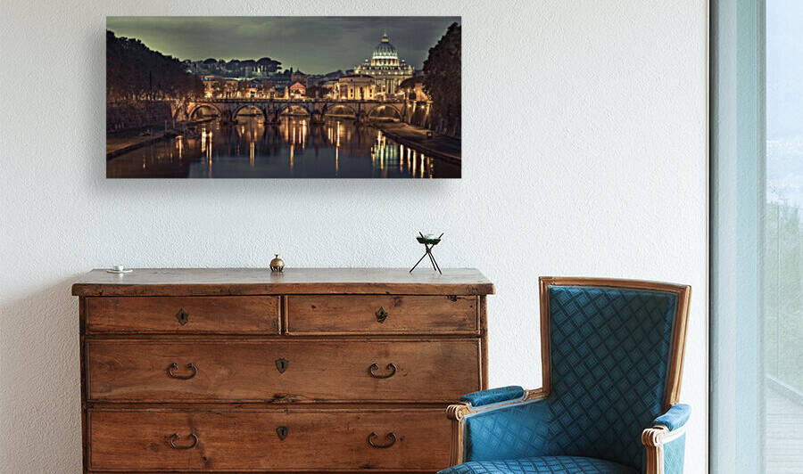 View of Basilica di San Pietro in Vatican, Rome, Italy by Assaf Frank