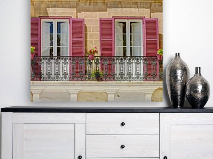 Traditional Maltese house in Mdina, Malta by Assaf Frank