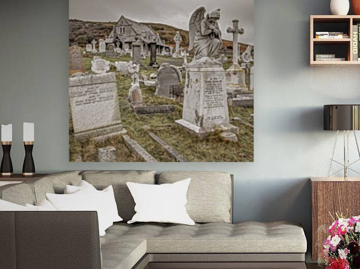 Cemetery in Llandudno, North Wales by Assaf Frank