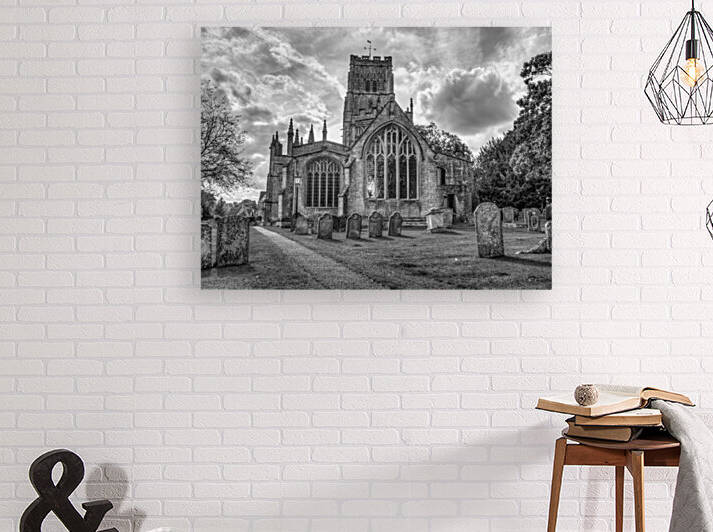 Old church in Northleach town, Cotswolds, UK by Assaf Frank