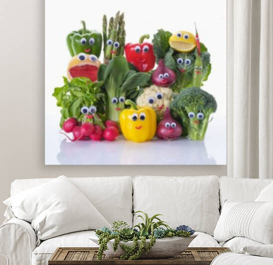 Funny mIx vegetables by Assaf Frank