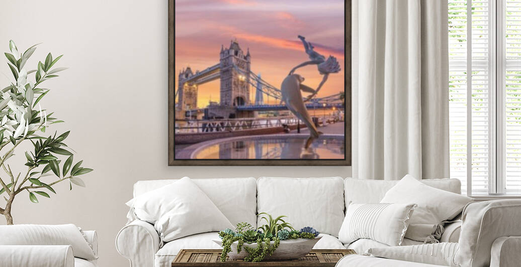 Tower Bridge at sunset, London by Assaf Frank