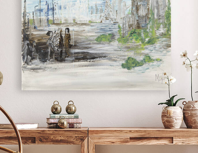 PAST and  FUTURE. by Martine Harris