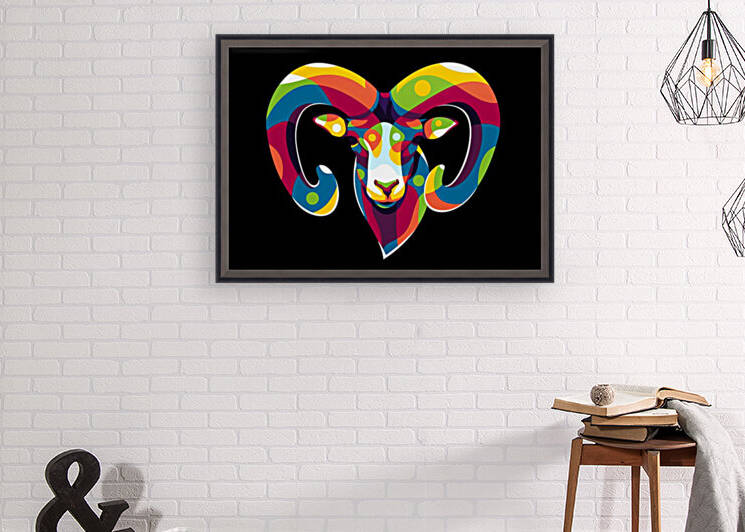 The Mouflon Great Horn by wpaprint