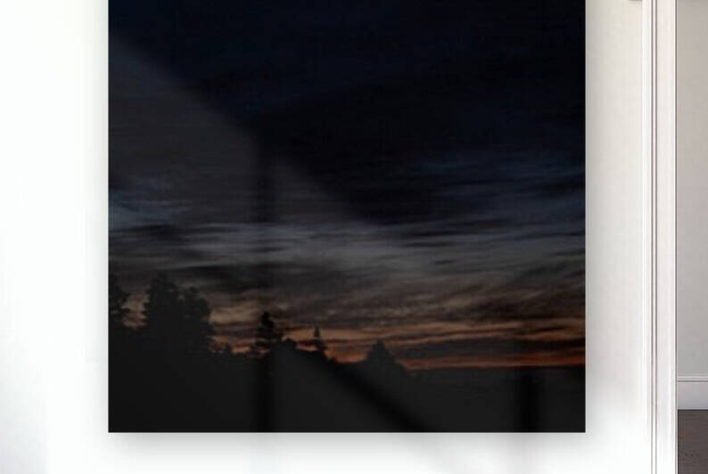 Sunset at Topsail Beach by Dawn Evans