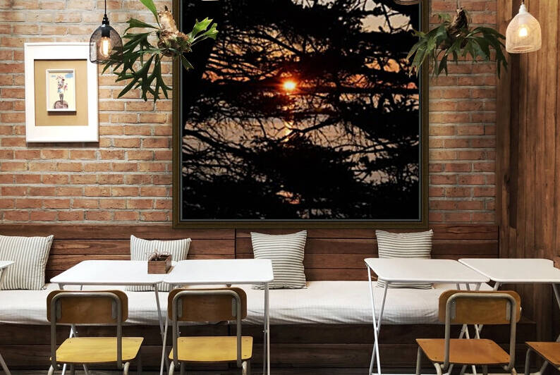 Sunset at Topsail Beach by Dawn Evans