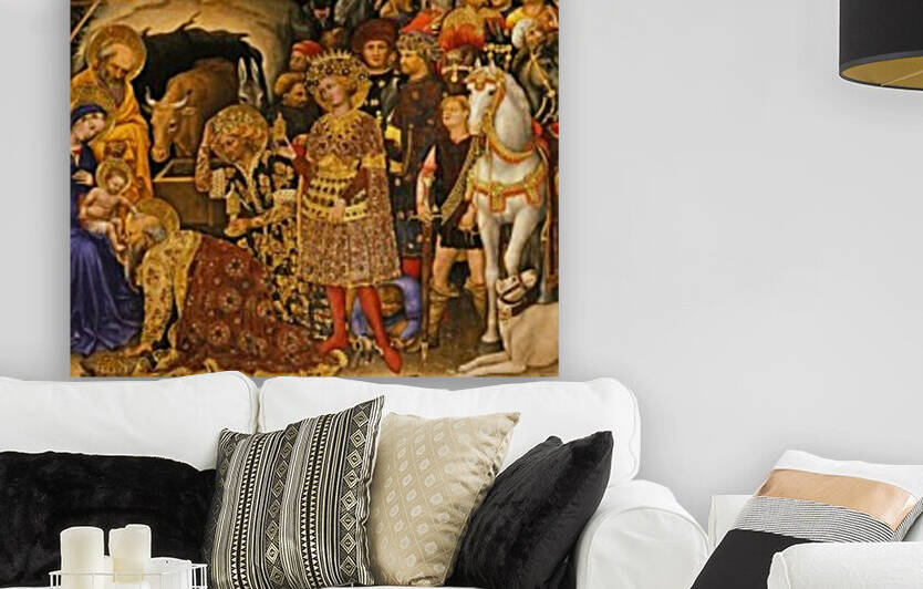 Leonardo da Vinci: Adoration of the Magi - HD 300ppi  by Stock Photography