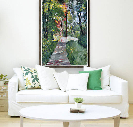 Morning sun by Lesser Ury