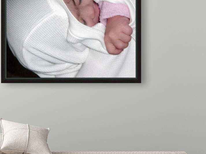 Baby All Tucked In For Sleep - Portrait of a Child by 360 Studios