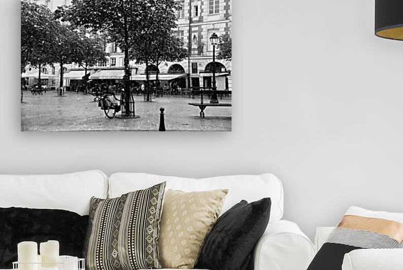 Place du Marche Sainte Catherine by Bill Osuch