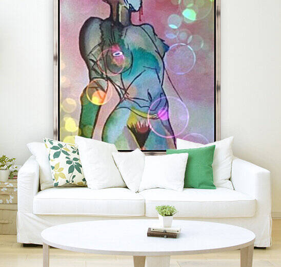 abstract woman edit by Edward Johnson